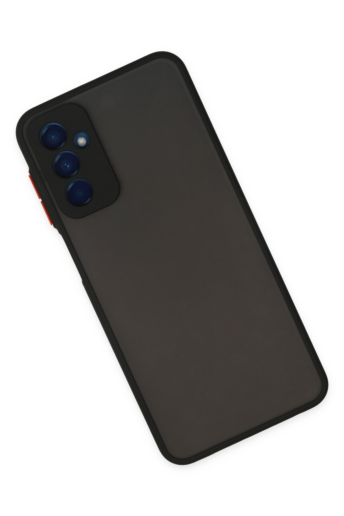 Newface Samsung Galaxy M23 Kılıf Glass Kapak - Beyaz