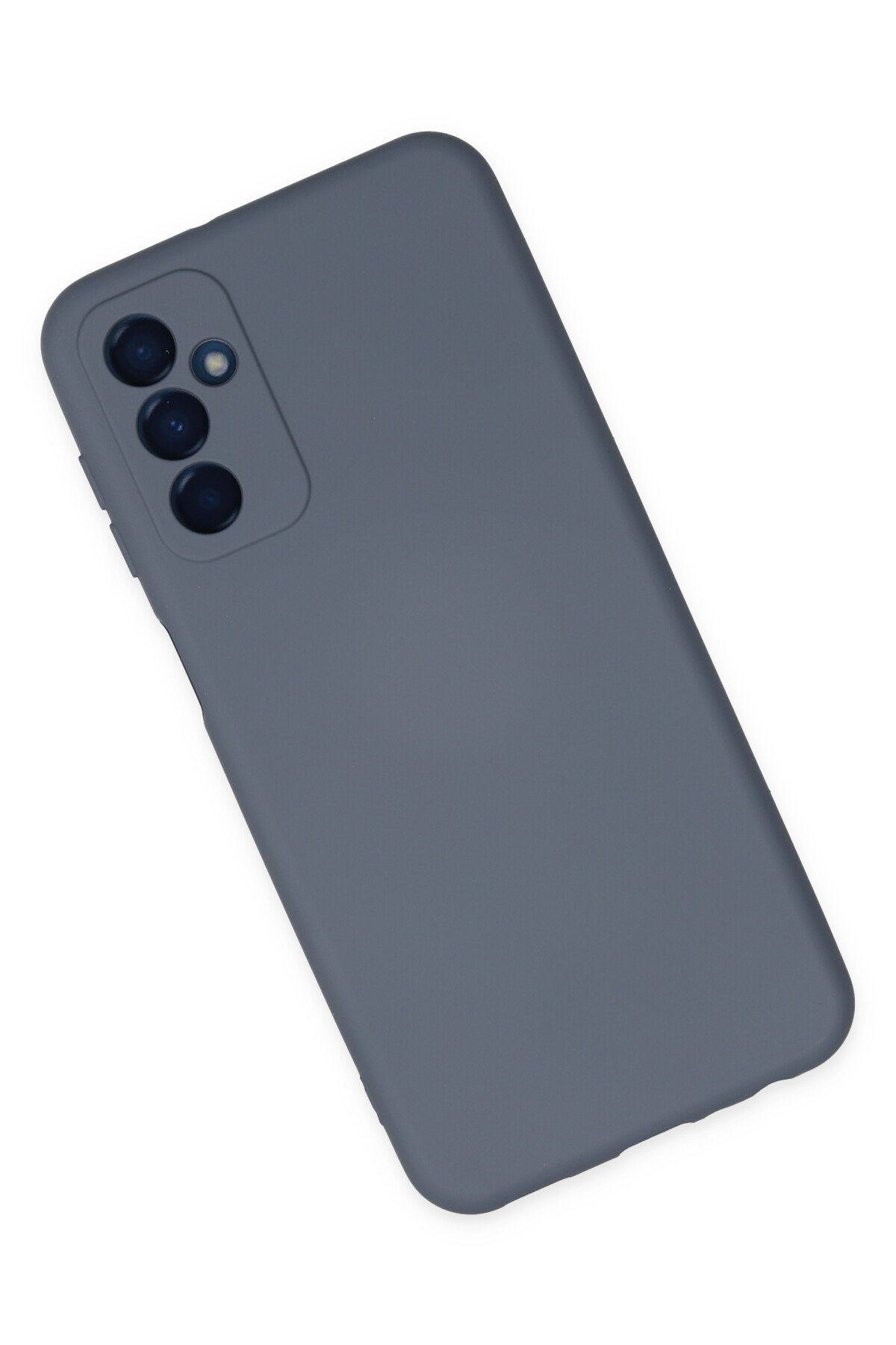 Newface Samsung Galaxy M23 Kılıf Glass Kapak - Lila