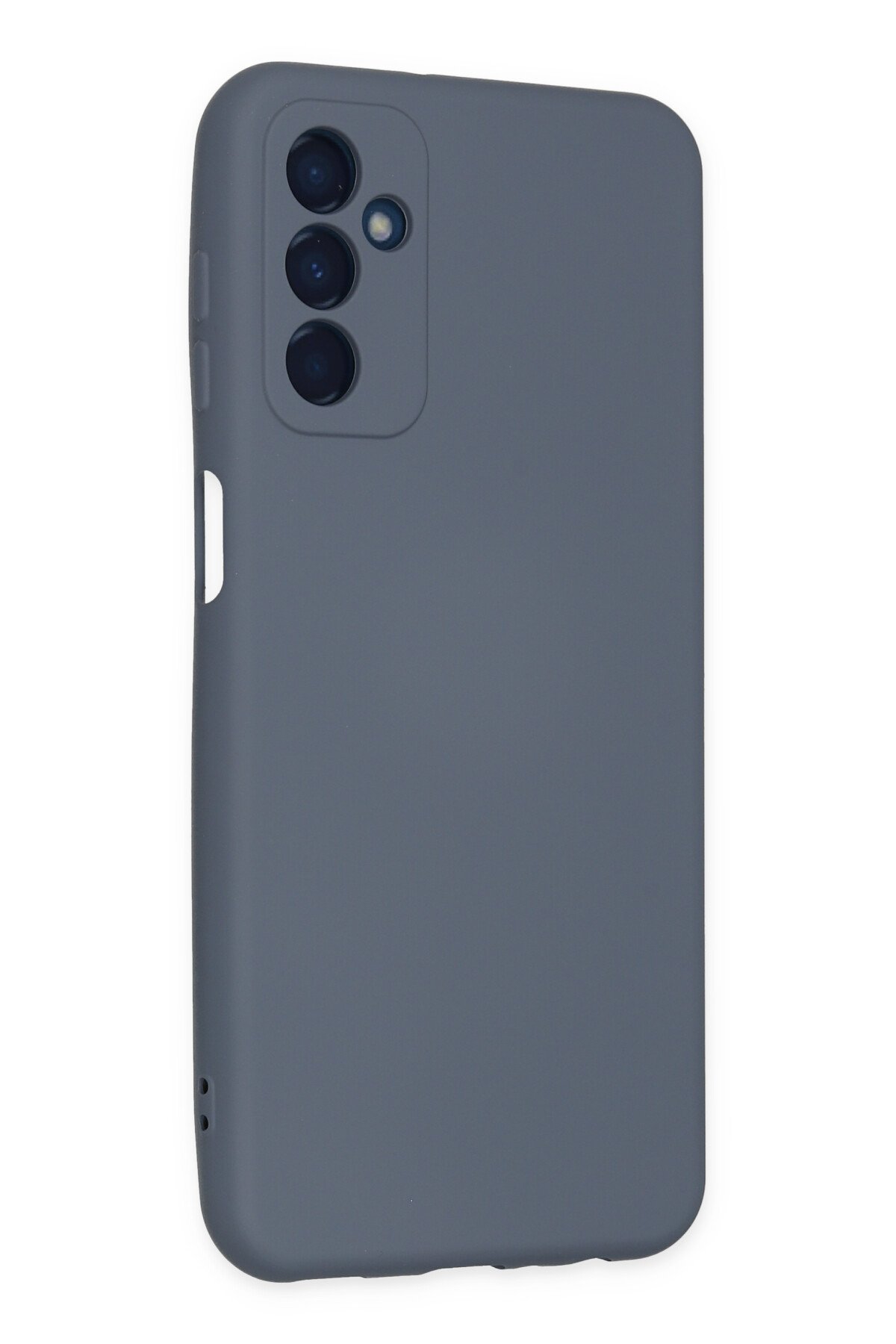Newface Samsung Galaxy M23 Kılıf Glass Kapak - Lila