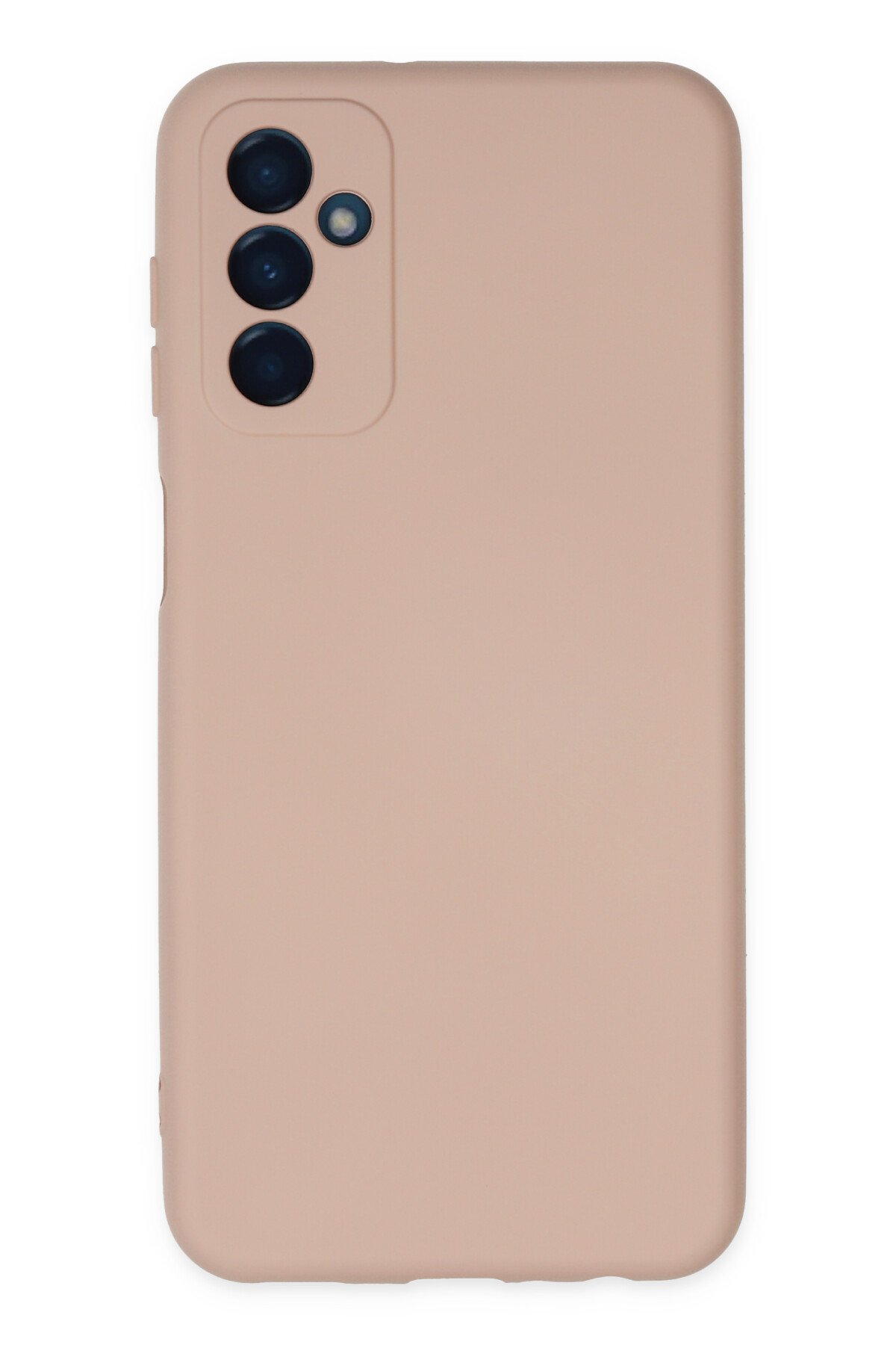 Newface Samsung Galaxy M13 Kılıf Volet Silikon - Mavi