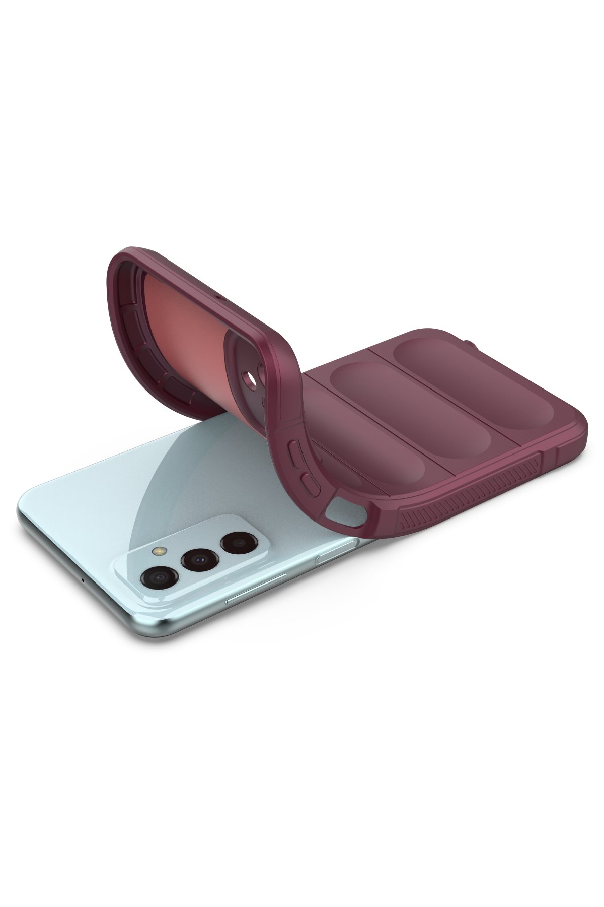 Newface Samsung Galaxy M23 Kılıf Liva Lens Silikon - Siyah