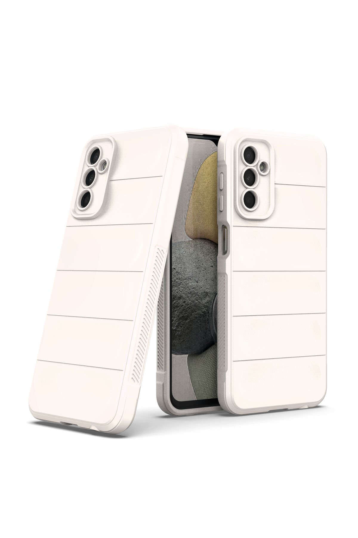 Newface Samsung Galaxy M23 Kılıf Montreal Silikon Kapak - Lacivert