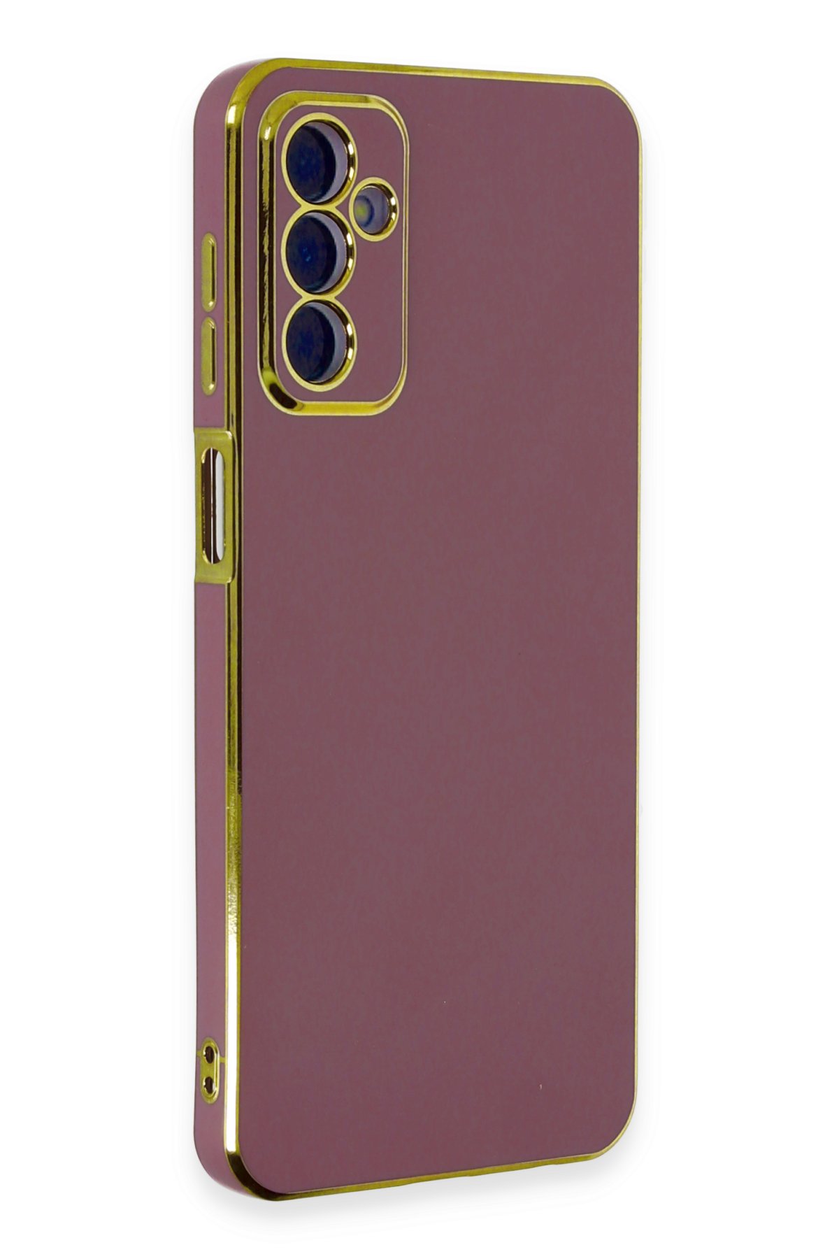 Newface Samsung Galaxy M23 Kılıf Liva Lens Silikon - Yeşil