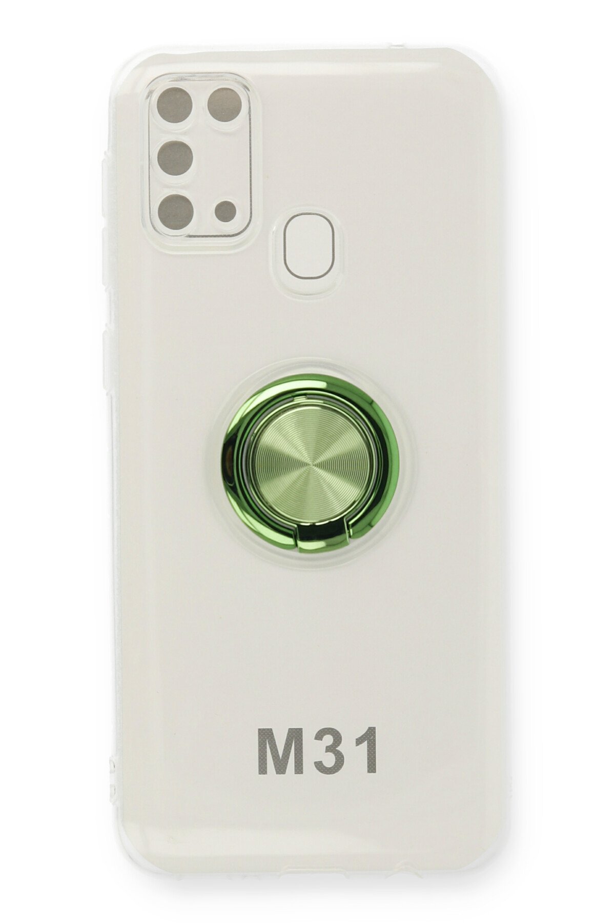 Newface Samsung Galaxy M31 Kılıf First Silikon - Mor