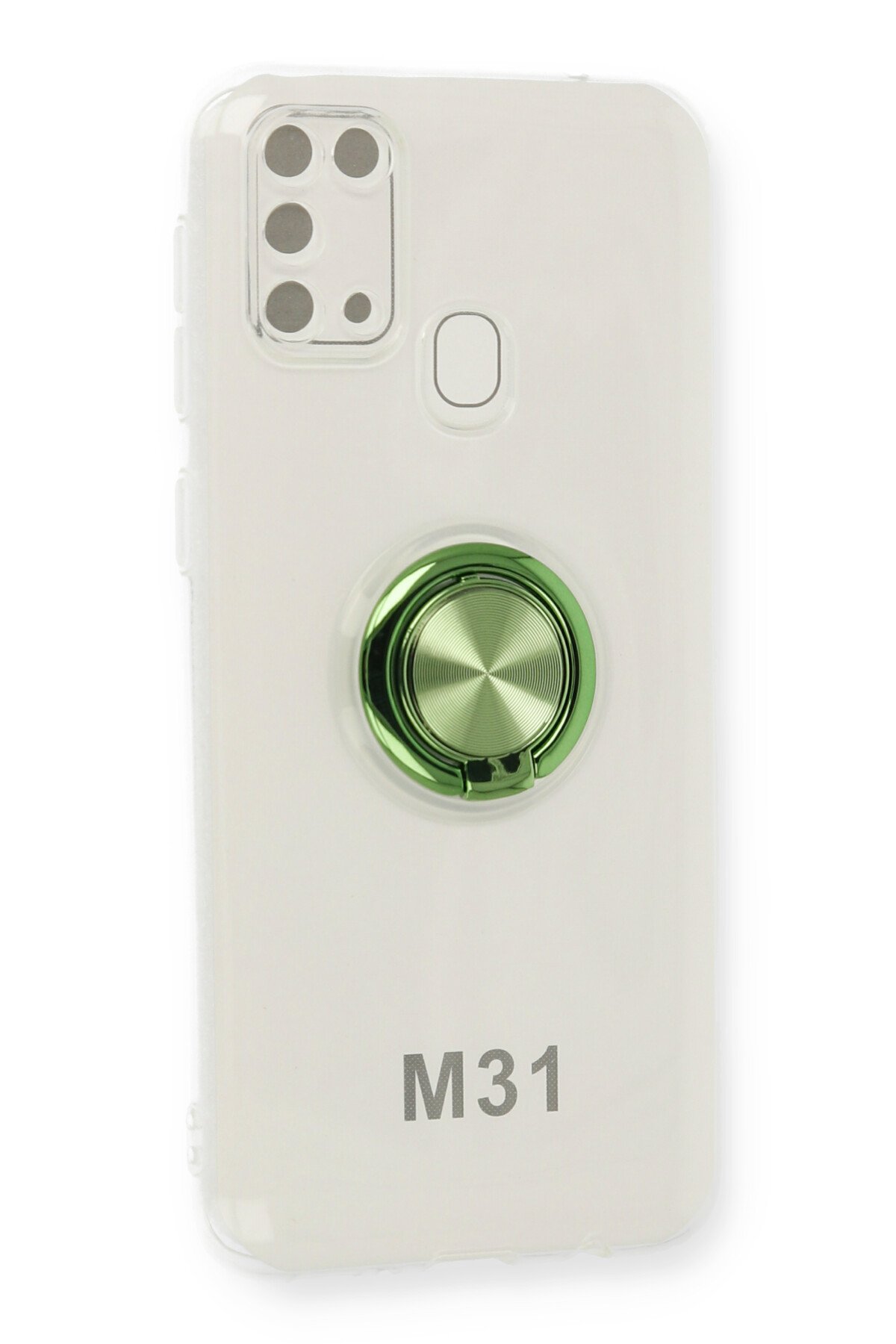 Newface Samsung Galaxy M31 Kılıf First Silikon - Mor