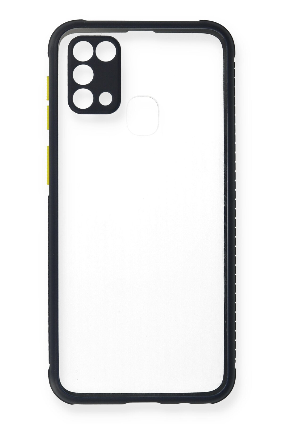 Newface Samsung Galaxy M31 Kılıf Platin Silikon - Pembe