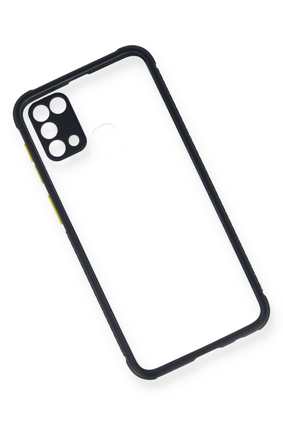 Newface Samsung Galaxy M31 Kılıf Platin Silikon - Pembe