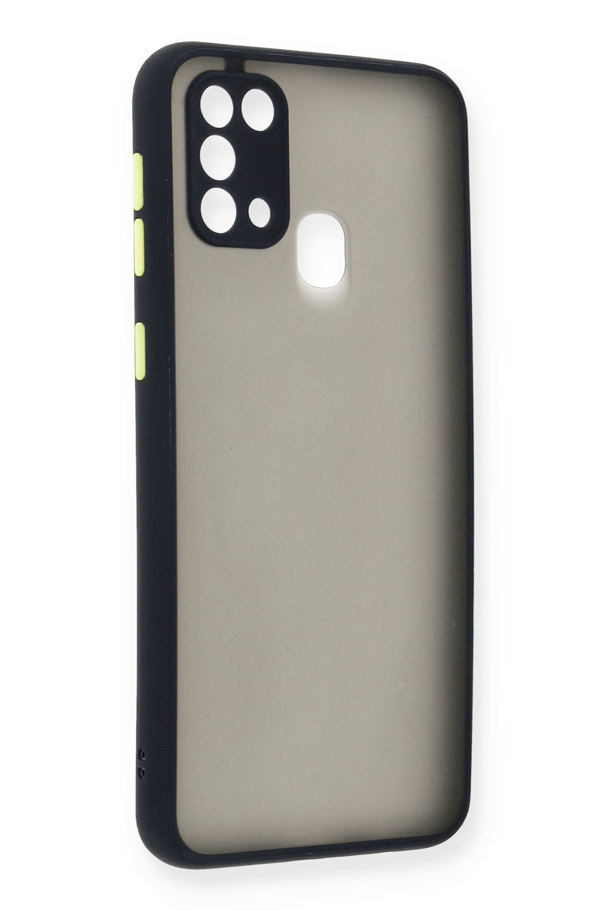 Newface Samsung Galaxy M31 Kılıf First Silikon - Mor