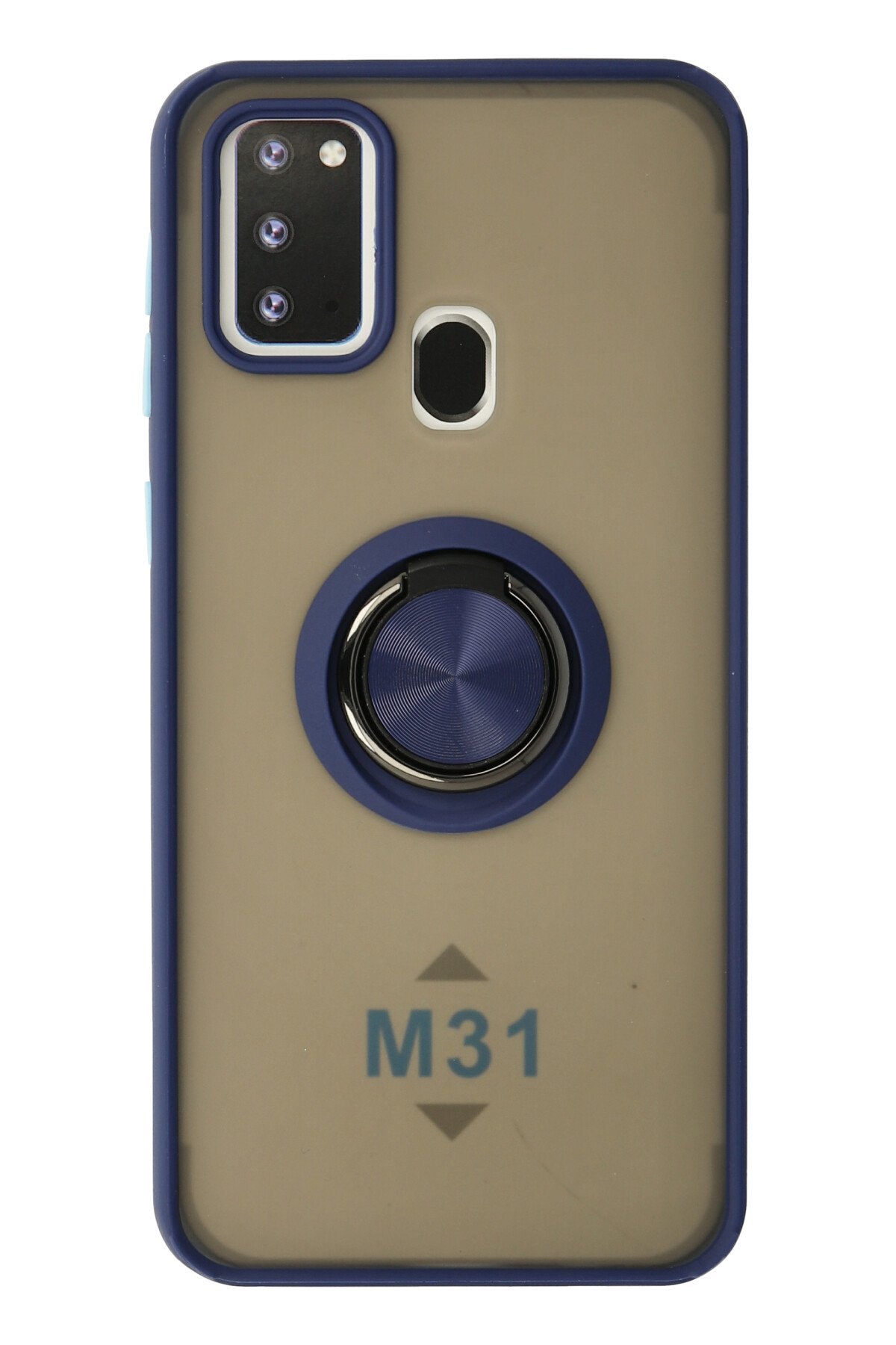 Newface Samsung Galaxy M31 Kılıf Platin Silikon - Pembe