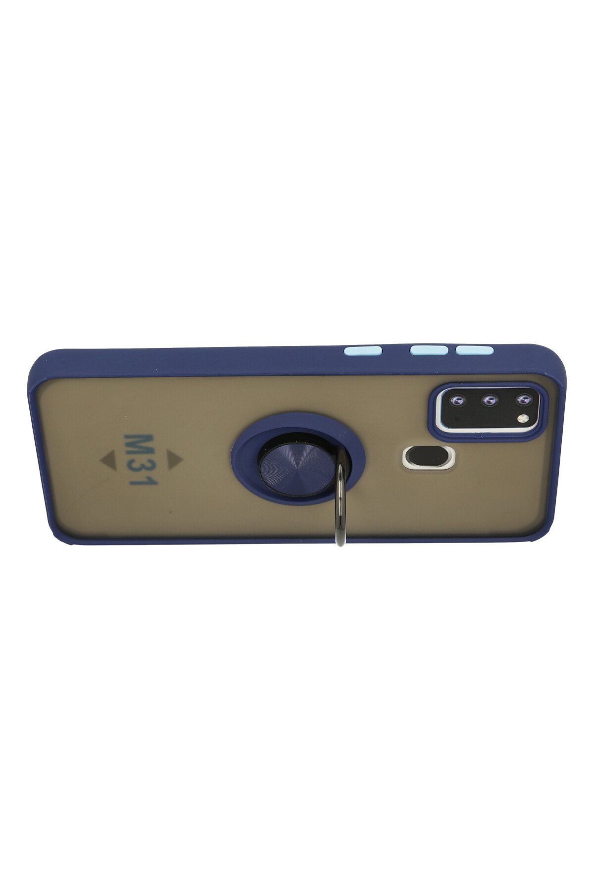 Newface Samsung Galaxy M31 Kılıf Platin Silikon - Pembe