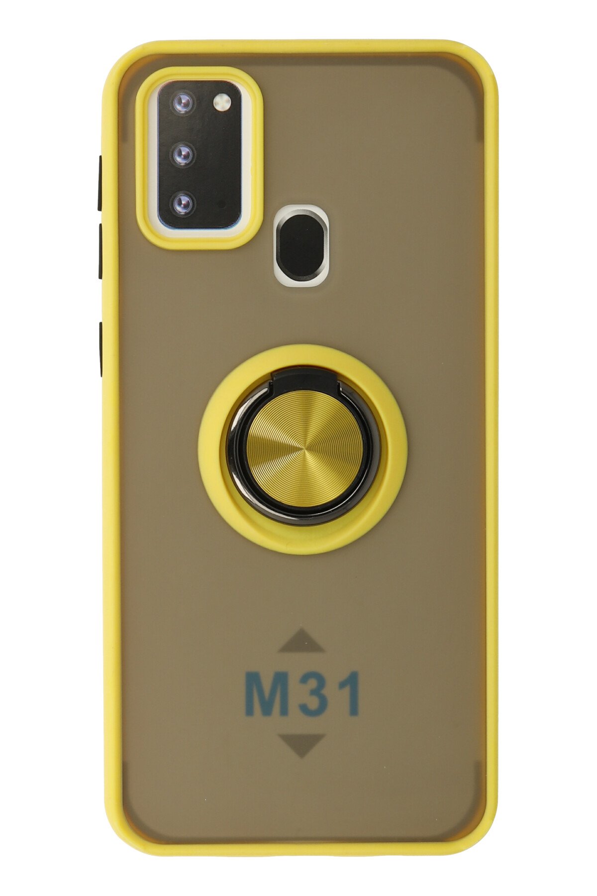 Newface Samsung Galaxy M31 Kılıf Miami Şeffaf Silikon - Açık Mor