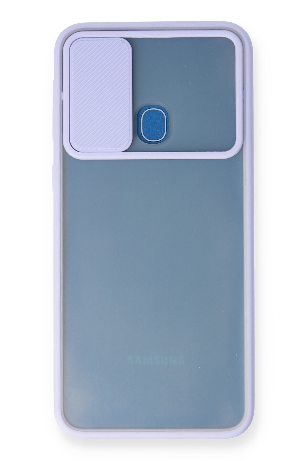 Newface Samsung Galaxy M31 Kılıf Platin Silikon - Lila