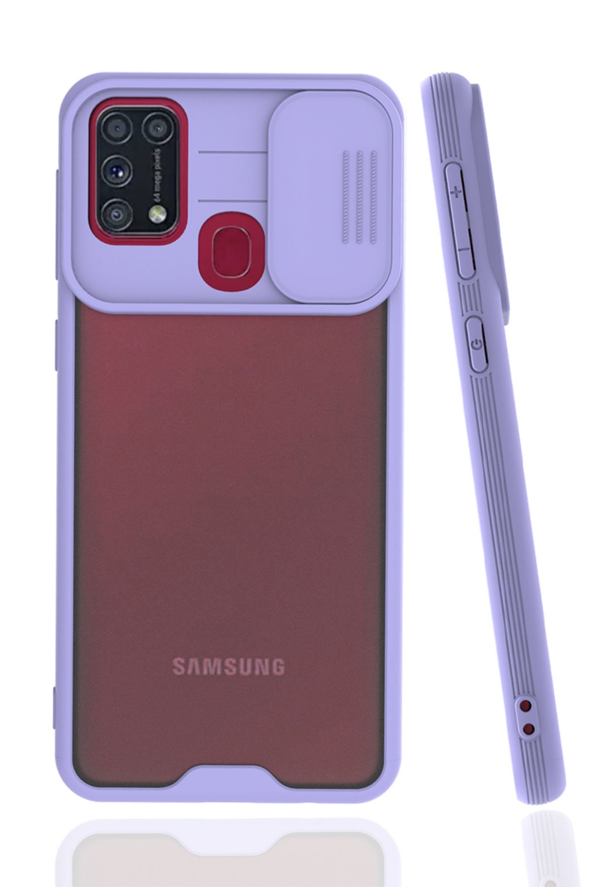 Newface Samsung Galaxy M31 Kılıf S Silikon - Şeffaf