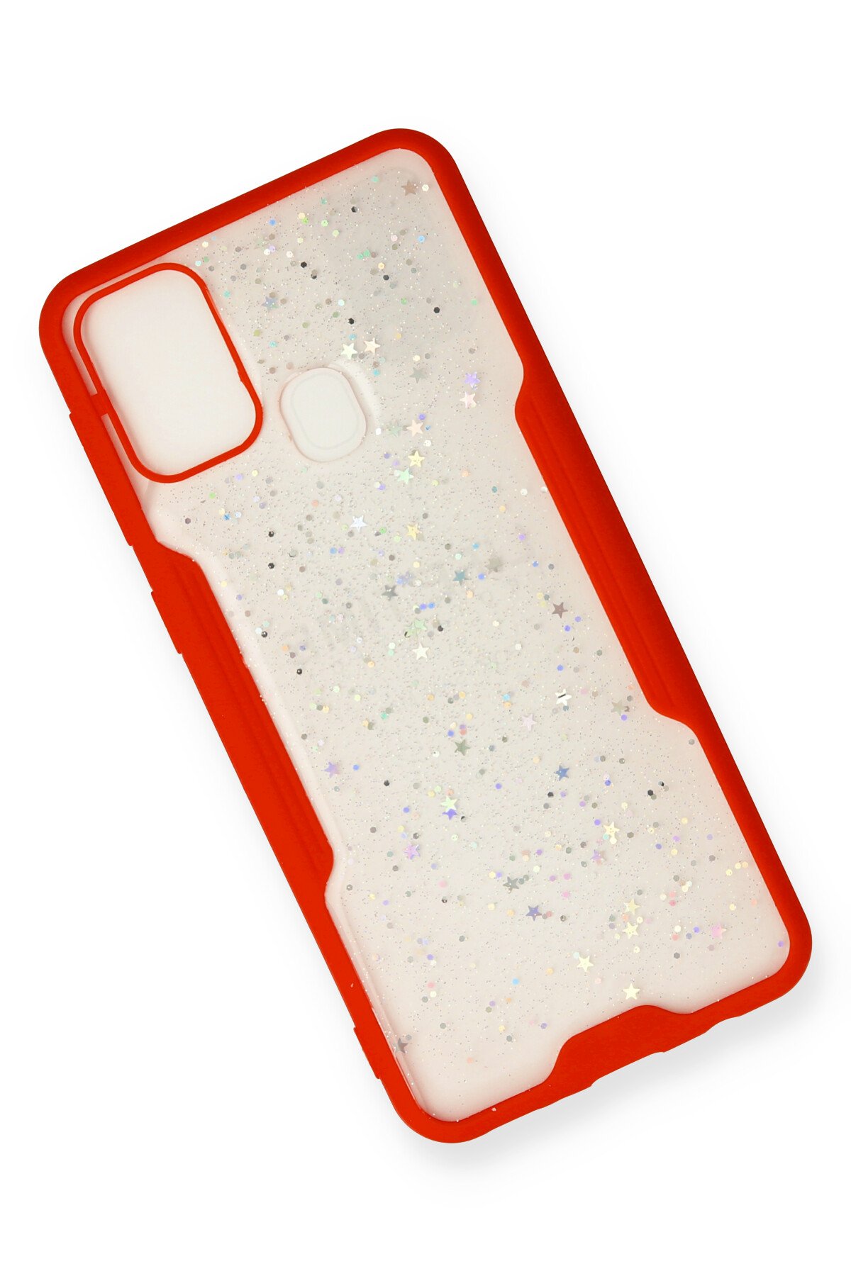 Newface Samsung Galaxy M31 Kılıf Platin Kamera Koruma Silikon - Lacivert