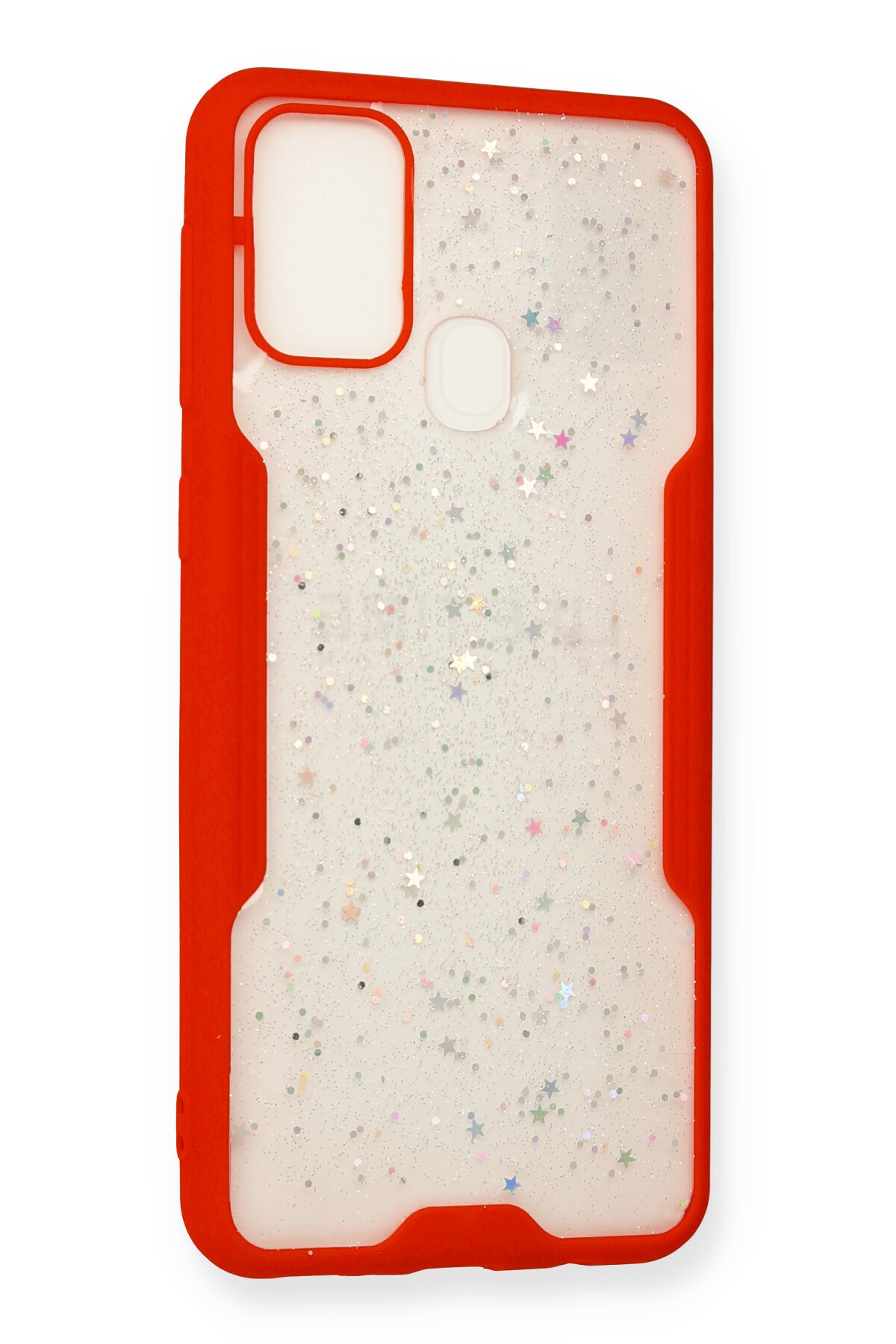 Newface Samsung Galaxy M31 Kılıf Platin Kamera Koruma Silikon - Lacivert