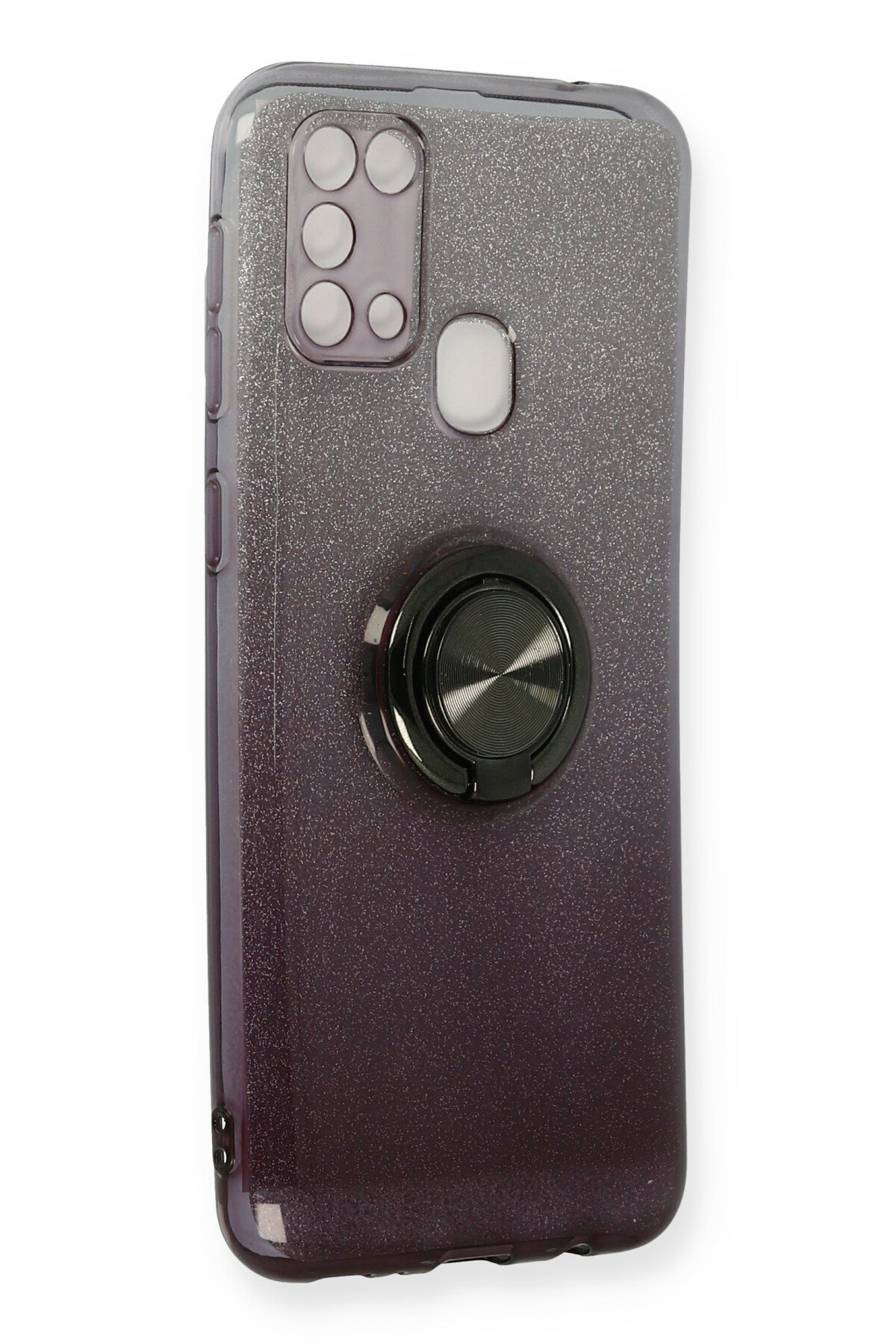 Newface Samsung Galaxy M31 Kılıf Nano içi Kadife Silikon - Kırmızı