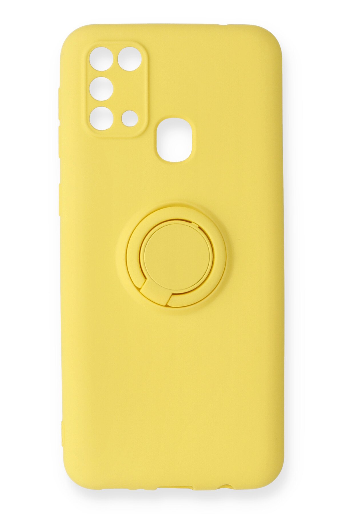 Newface Samsung Galaxy M31 Kılıf Auto Focus Kapak - Kırmızı