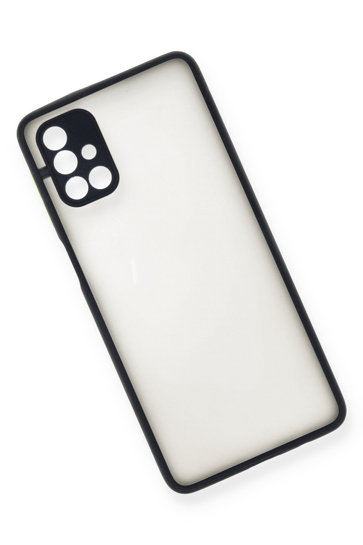 Newface Samsung Galaxy M31S Kılıf Auto Focus Karbon Kapak - Lacivert