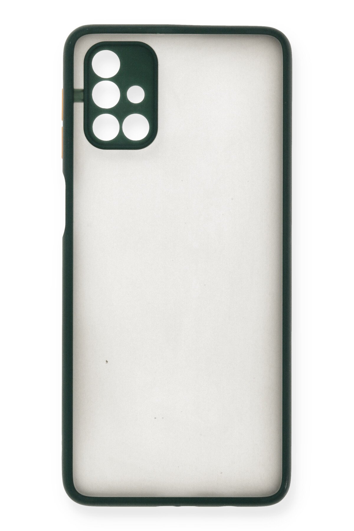 Newface Samsung Galaxy M31S Kılıf Nano içi Kadife Silikon - Turkuaz