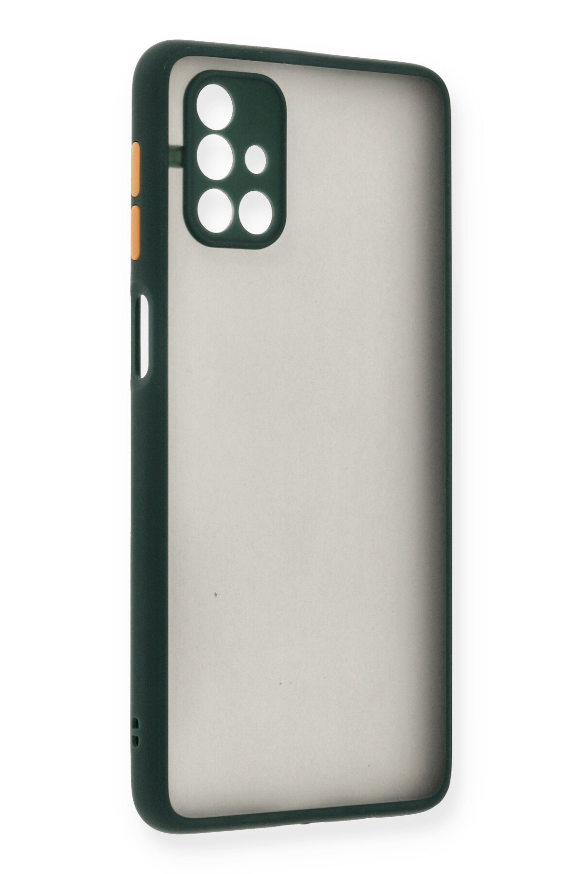 Newface Samsung Galaxy M31S Kılıf Nano içi Kadife Silikon - Turkuaz