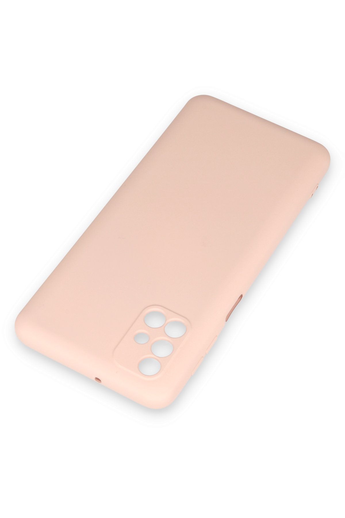 Newface Samsung Galaxy M31S Kılıf Auto Focus Karbon Kapak - Kahverengi