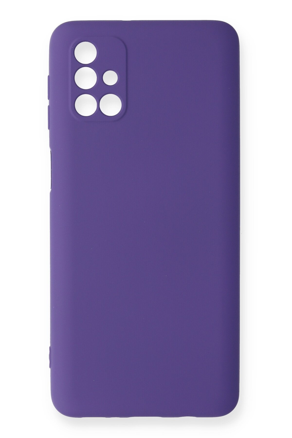 Newface Samsung Galaxy M31S Kılıf Auto Focus Karbon Kapak - Lacivert