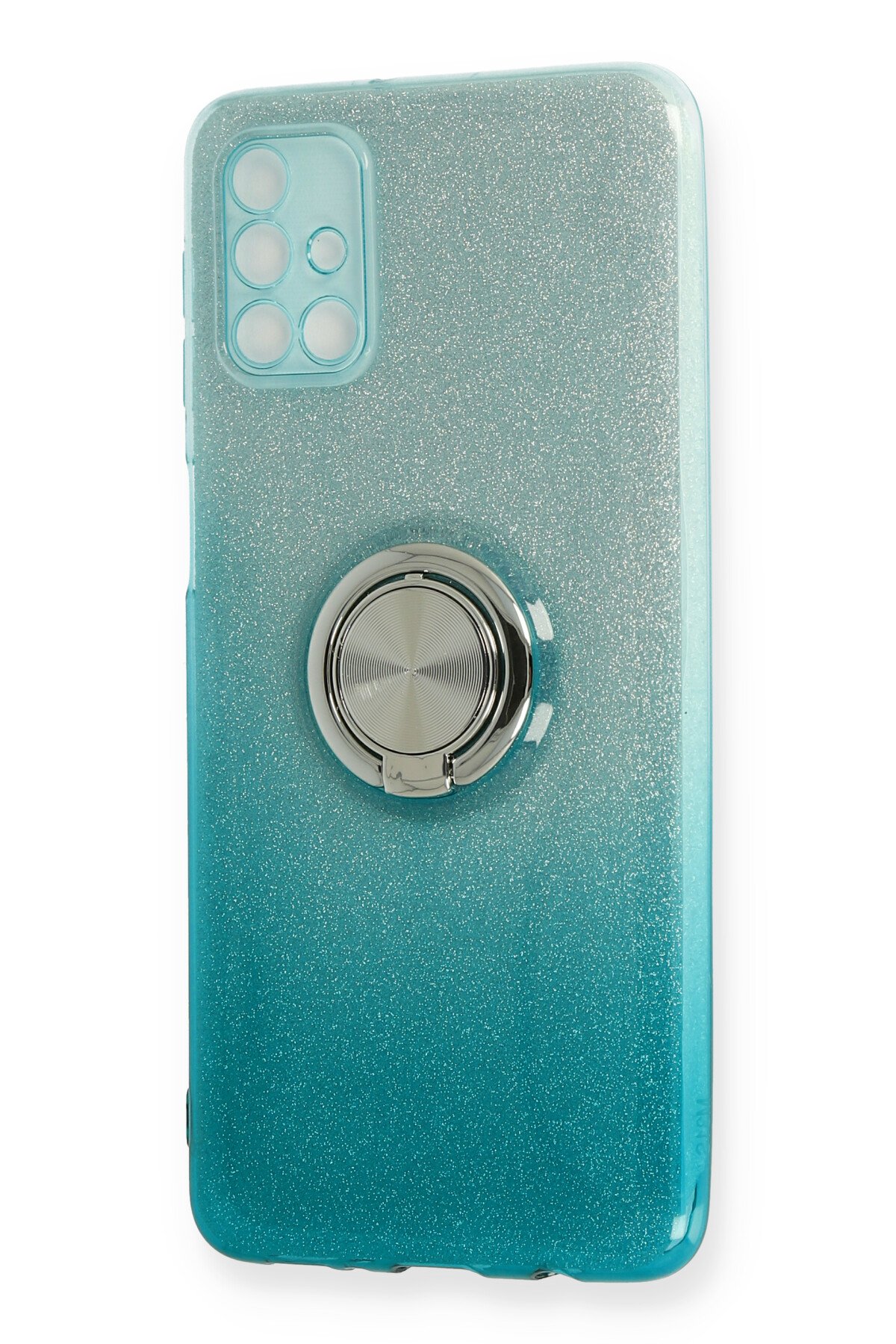 Newface Samsung Galaxy M31S Kılıf Nano içi Kadife Silikon - Kiremit