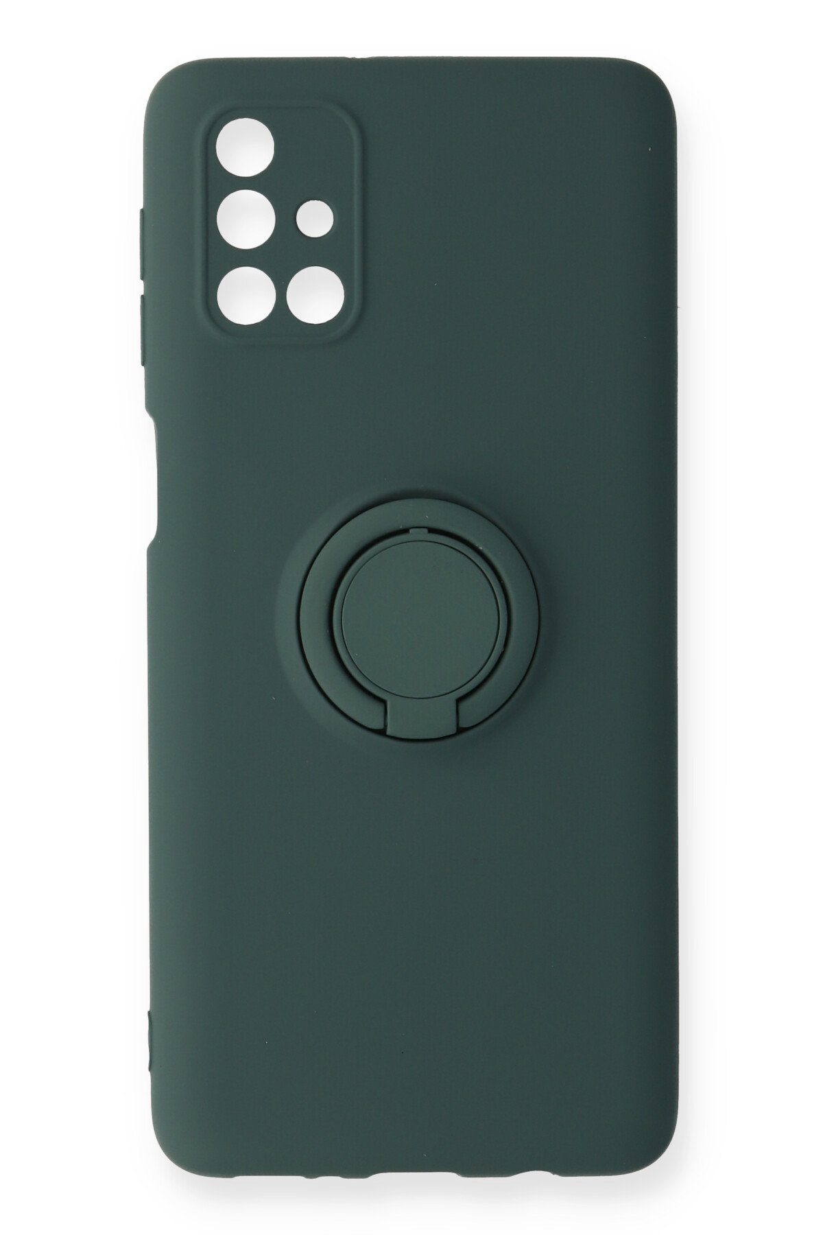 Newface Samsung Galaxy M31S Kılıf Nano içi Kadife Silikon - Kiremit