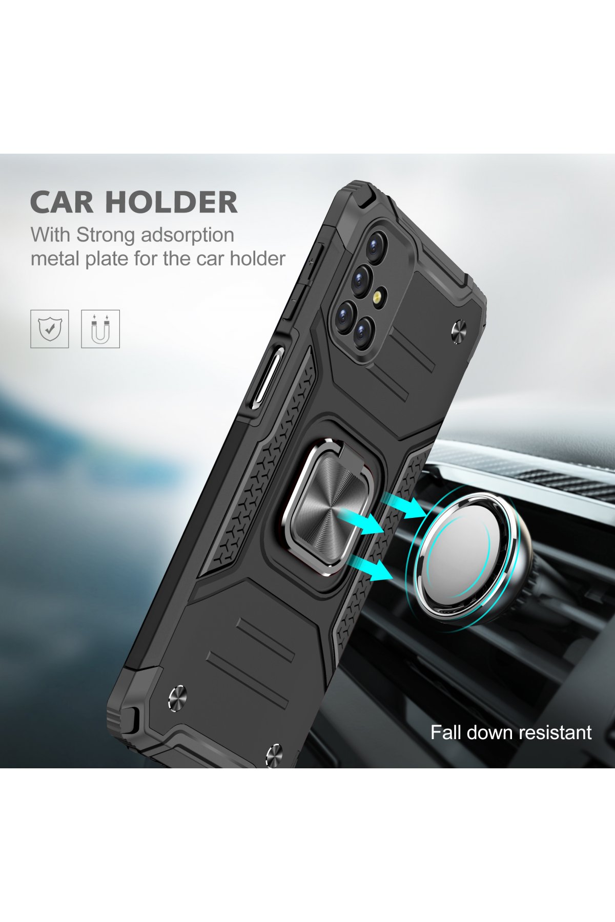 Newface Samsung Galaxy M31S Kılıf Platin Kamera Koruma Silikon - Pembe