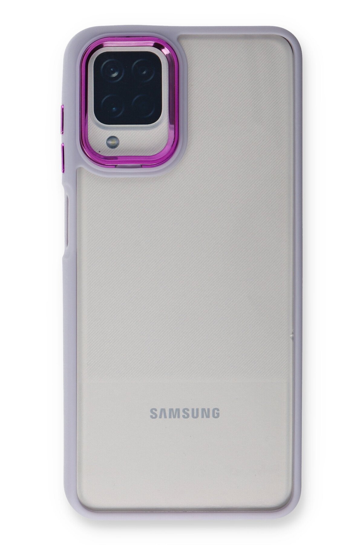 Newface Samsung Galaxy M32 Kılıf Platin Silikon - Yeşil
