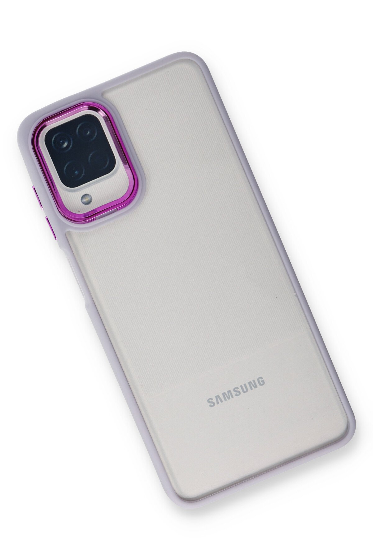 Newface Samsung Galaxy M32 Kılıf Zuma Kartvizitli Yüzüklü Silikon - Kırmızı