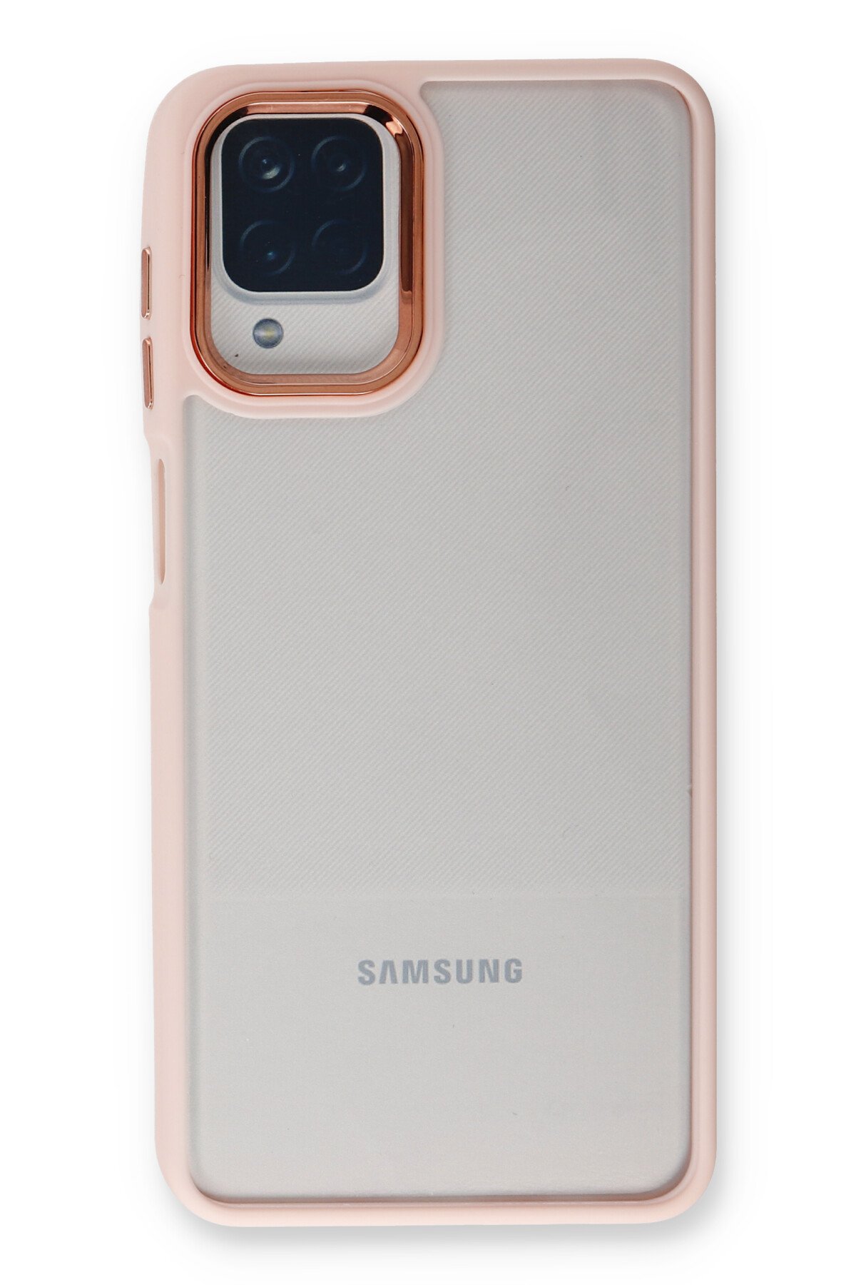 Newface Samsung Galaxy M32 Kılıf Platin Kamera Koruma Silikon - Açık Yeşil