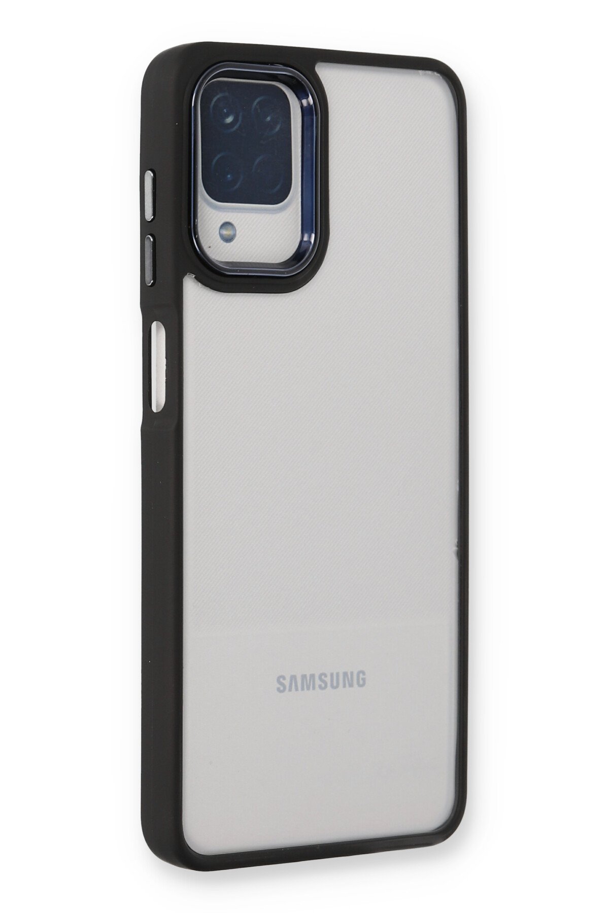 Newface Samsung Galaxy M32 Kılıf Loop Deri Silikon - Kahverengi
