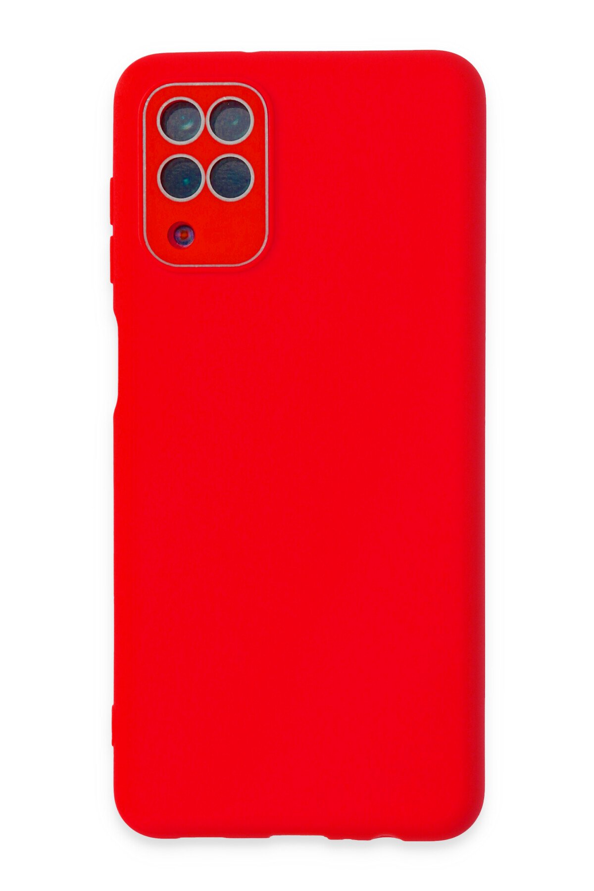 Newface Samsung Galaxy M32 Kılıf Kelvin Kartvizitli Silikon - Lila