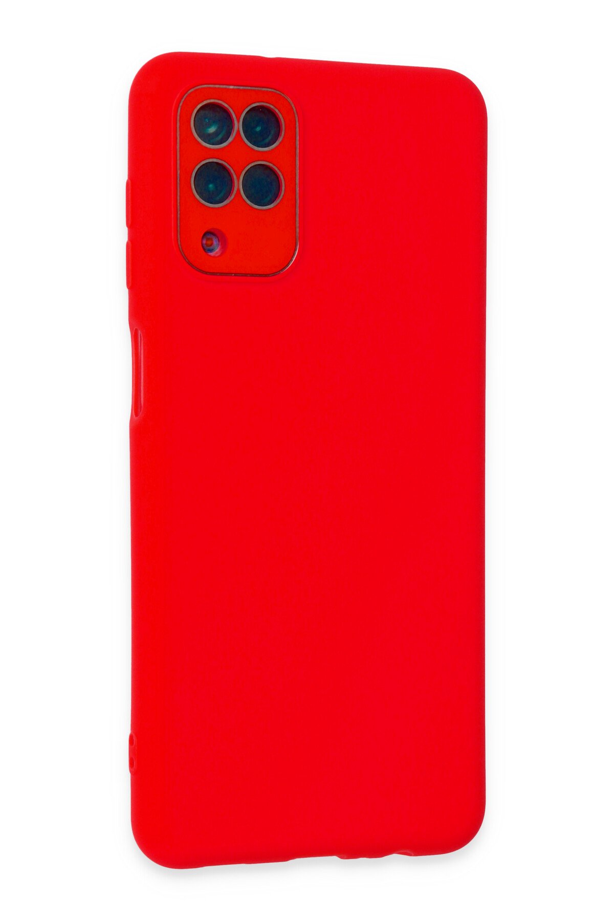 Newface Samsung Galaxy M32 Kılıf Kelvin Kartvizitli Silikon - Lila