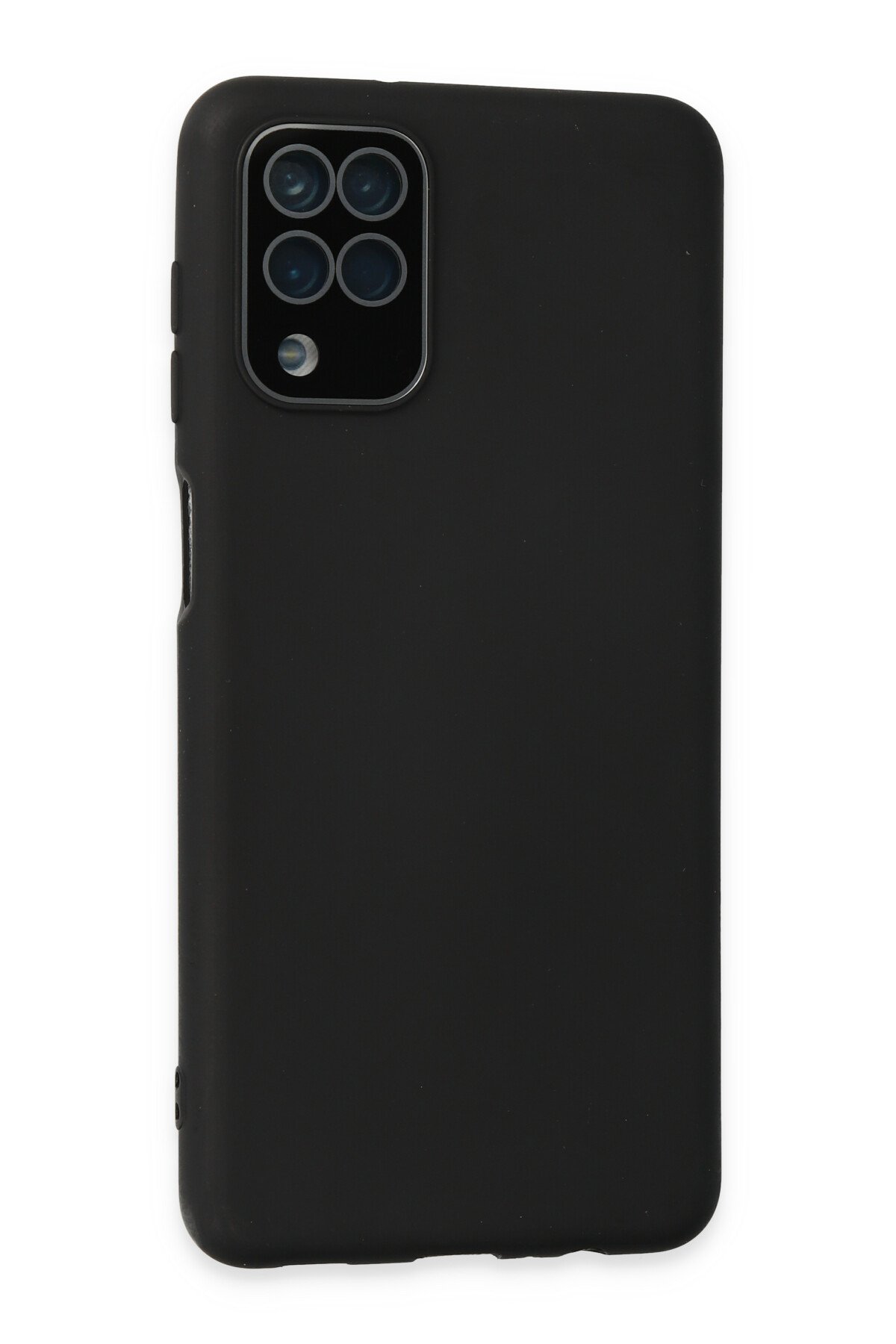 Newface Samsung Galaxy M32 Kılıf Nano içi Kadife Silikon - Turuncu