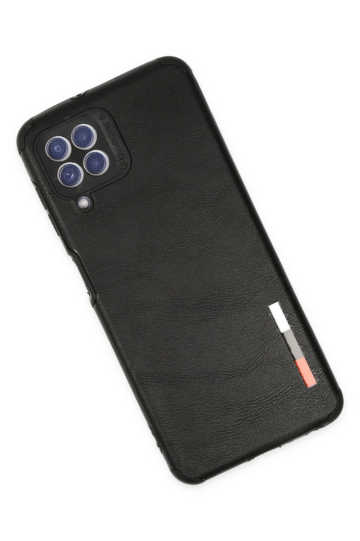 Newface Samsung Galaxy M32 Kılıf Montreal Yüzüklü Silikon Kapak - Siyah
