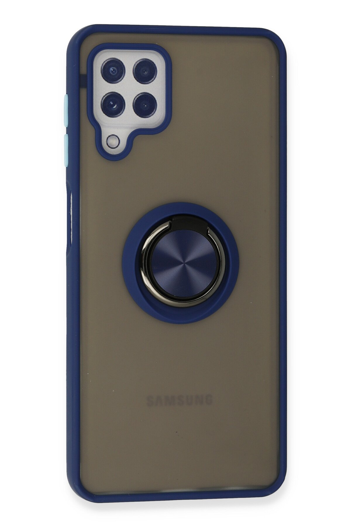 Newface Samsung Galaxy M32 Kılıf Nano içi Kadife Silikon - Siyah