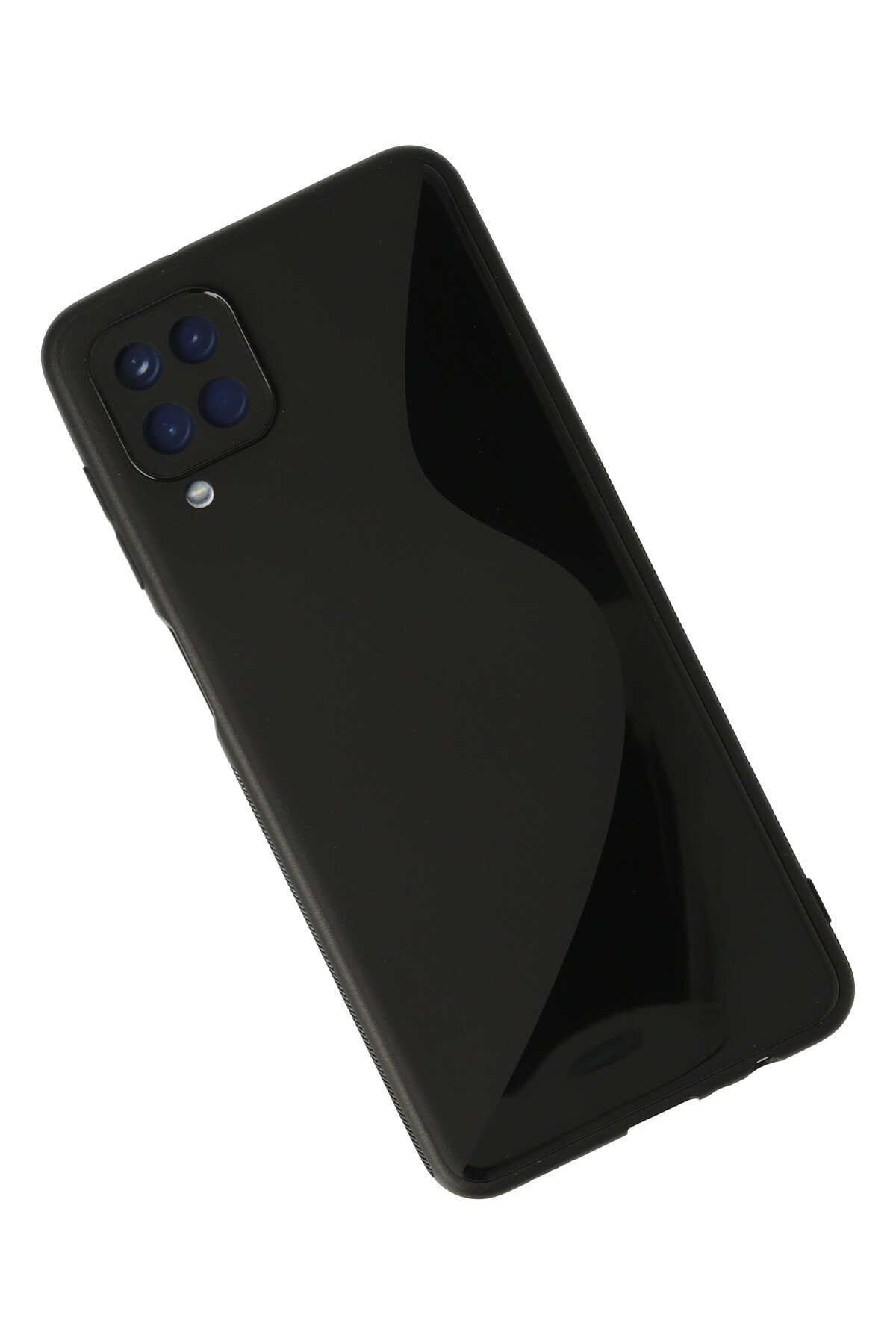 Newface Samsung Galaxy M32 Kılıf Palm Buzlu Kamera Sürgülü Silikon - Turkuaz