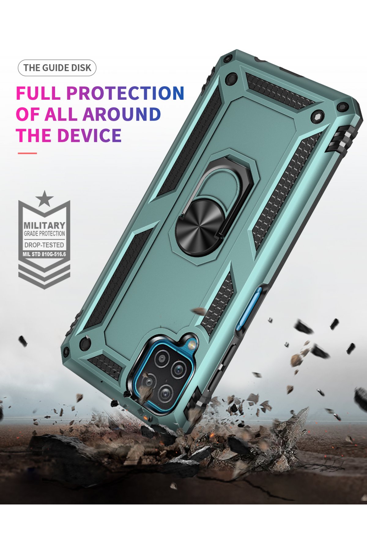 Newface Samsung Galaxy M32 Kılıf Montreal Silikon Kapak - Kırmızı