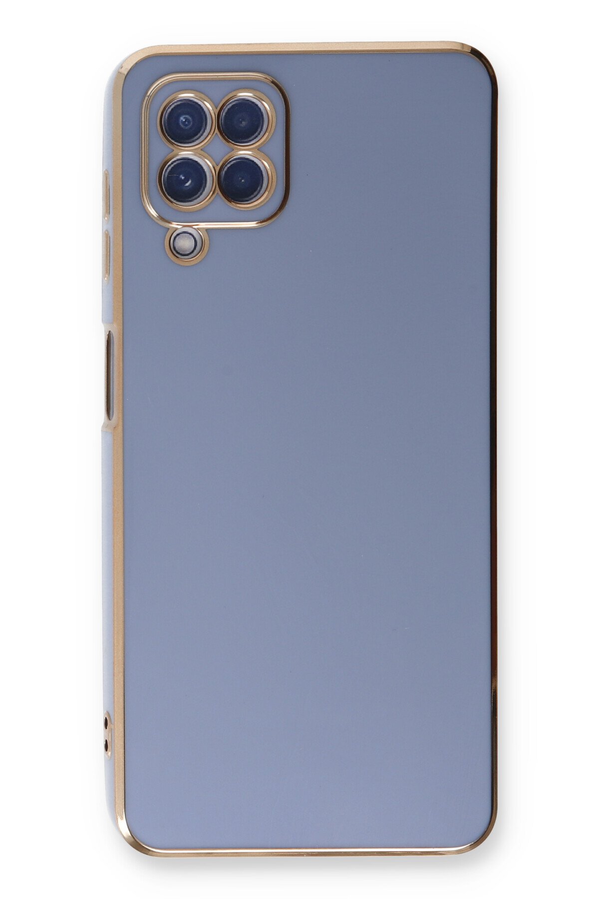 Newface Samsung Galaxy M32 Kılıf Platin Kamera Koruma Silikon - Açık Yeşil