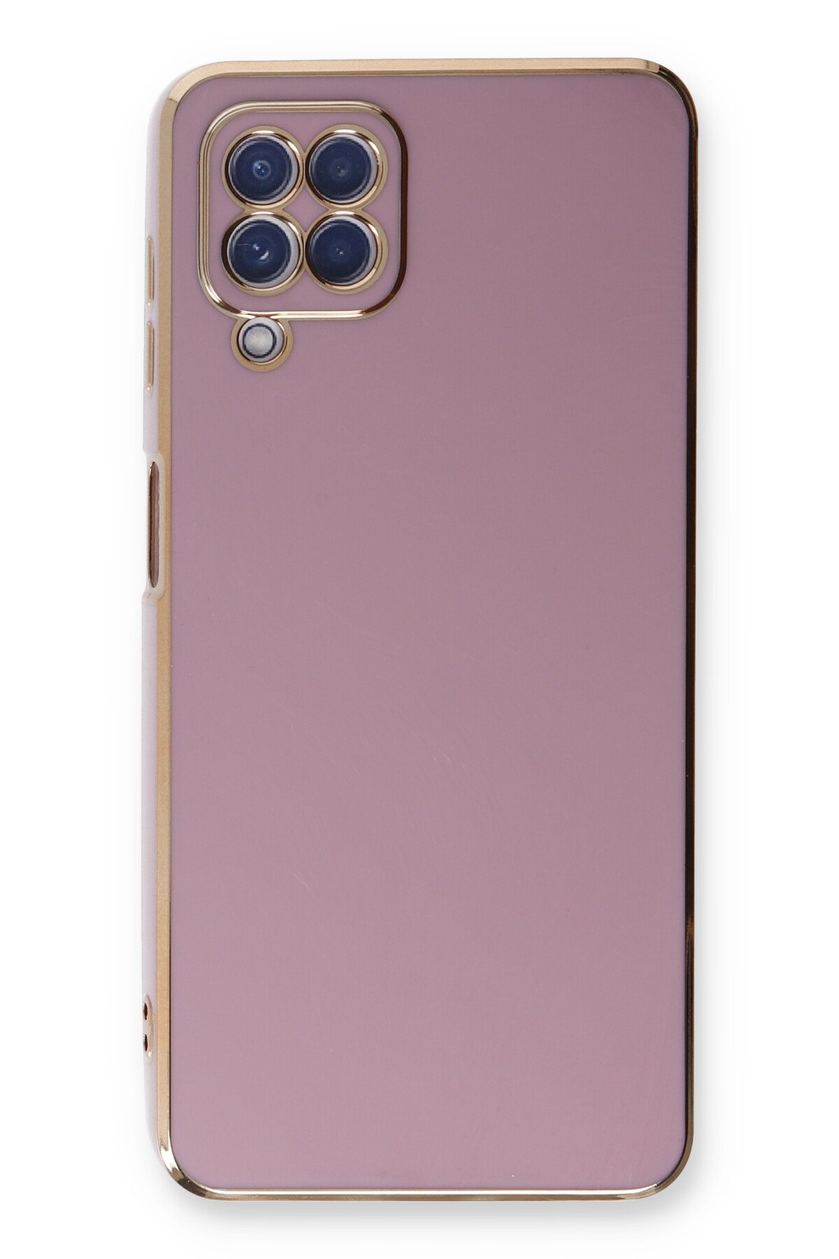 Newface Samsung Galaxy M32 Kılıf Lansman Glass Kapak - Koyu Yeşil