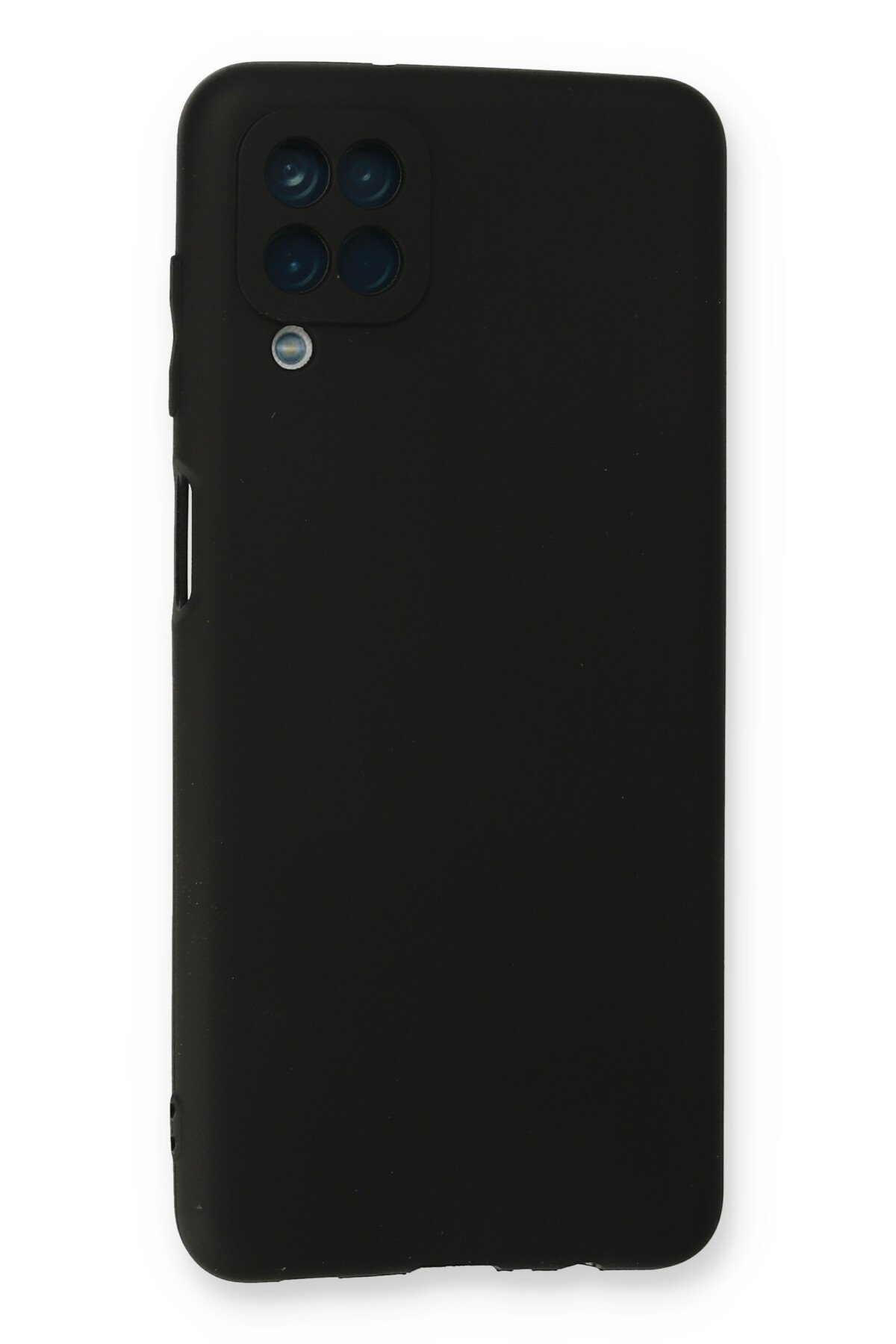 Newface Samsung Galaxy M33 Kılıf Pars Lens Yüzüklü Silikon - Gümüş