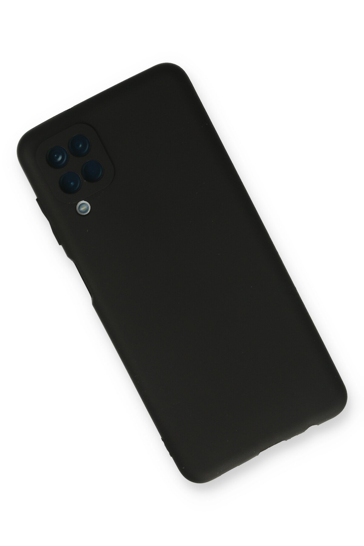 Newface Samsung Galaxy M33 Kılıf Pars Lens Yüzüklü Silikon - Gümüş