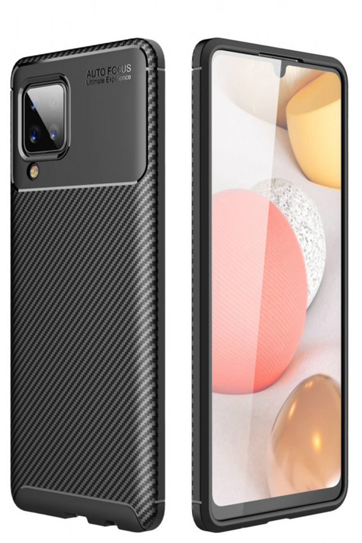 Newface Samsung Galaxy M33 Kılıf Nano içi Kadife Silikon - Sarı