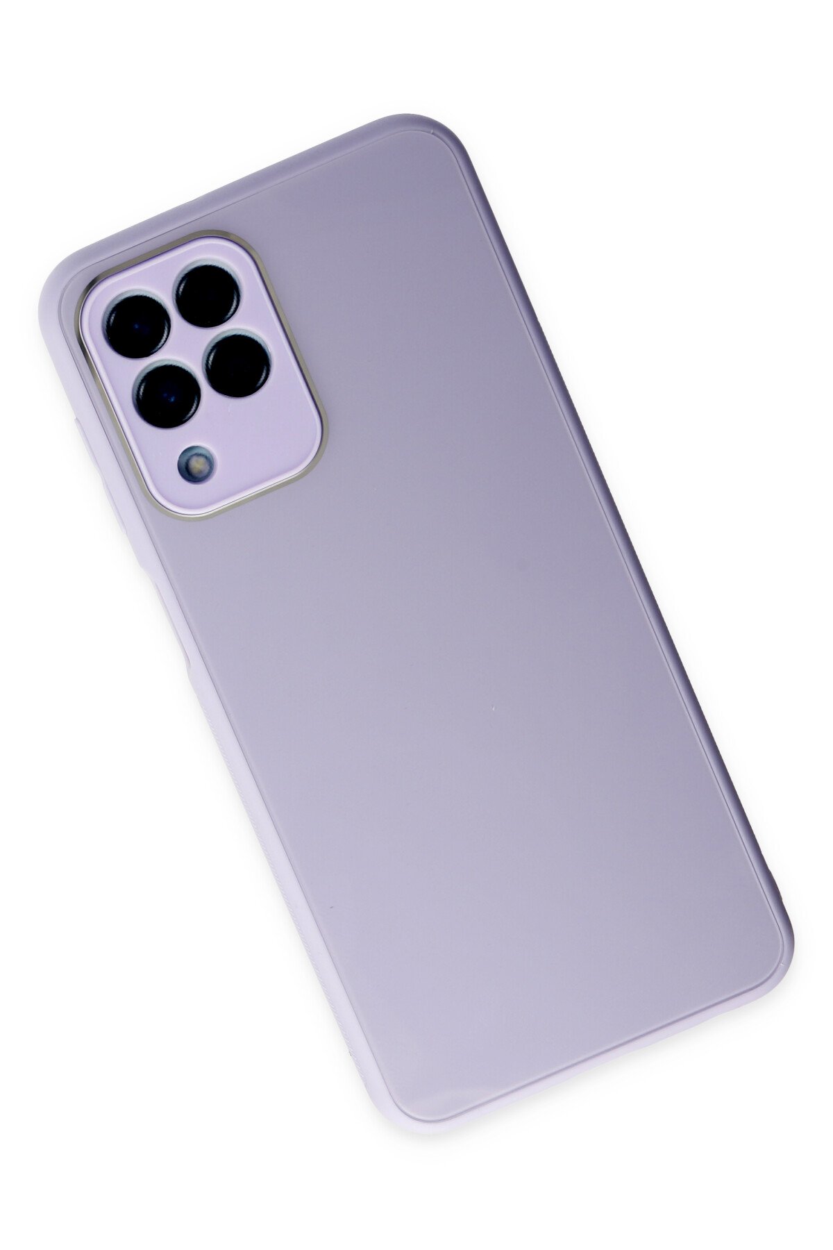 Newface Samsung Galaxy M33 Kılıf Nano içi Kadife Silikon - Mavi