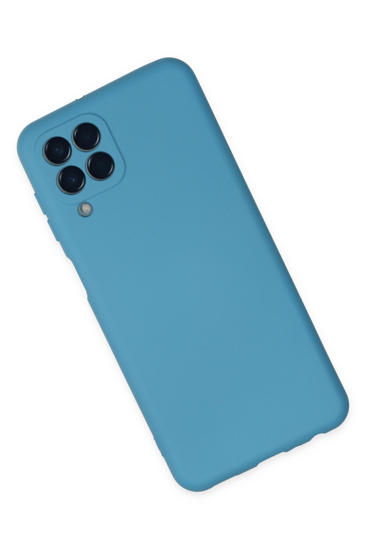 Newface Samsung Galaxy M33 Kılıf Volet Silikon - Siyah