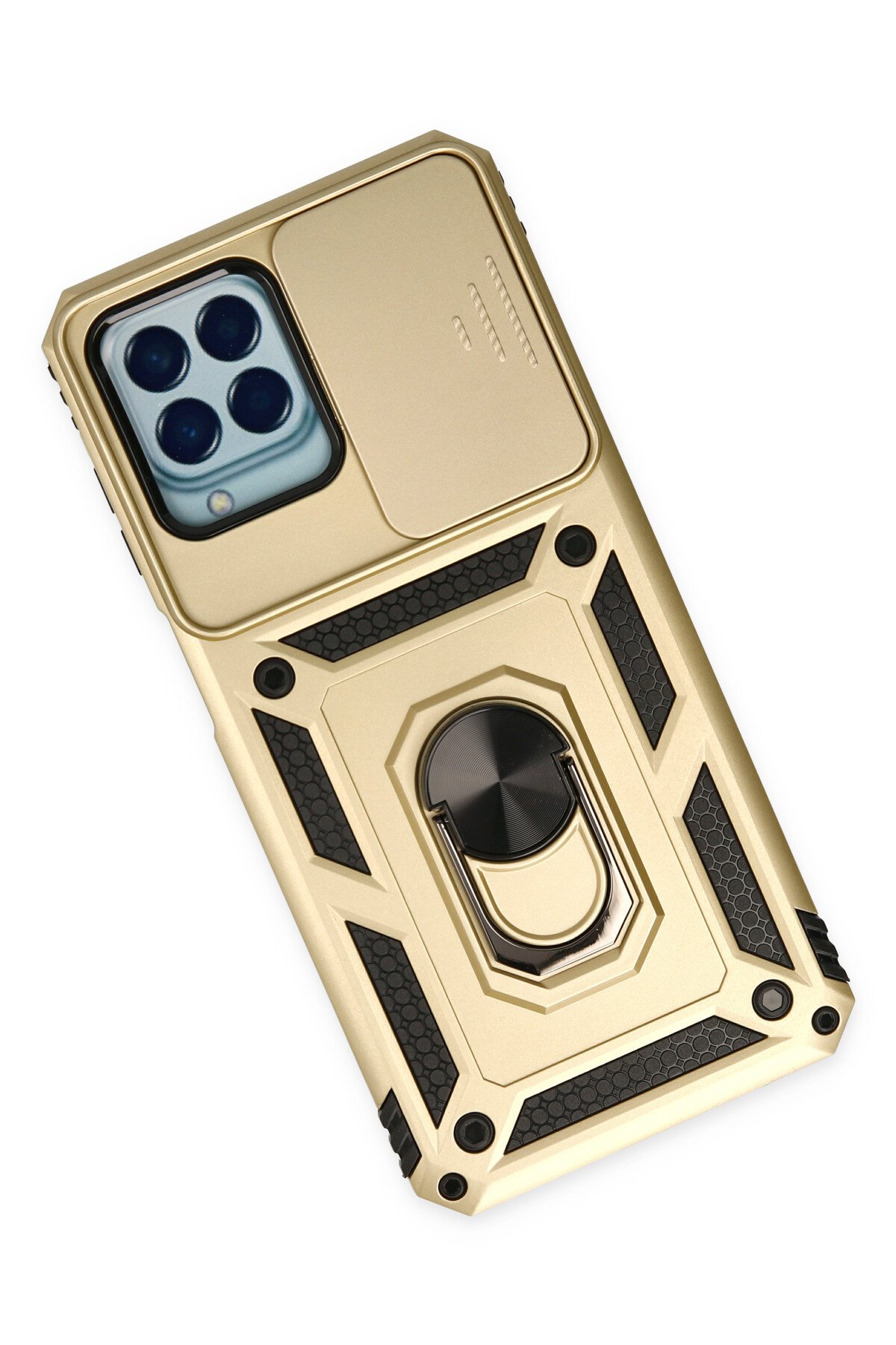 Newface Samsung Galaxy M33 Kılıf Nano içi Kadife Silikon - Lacivert