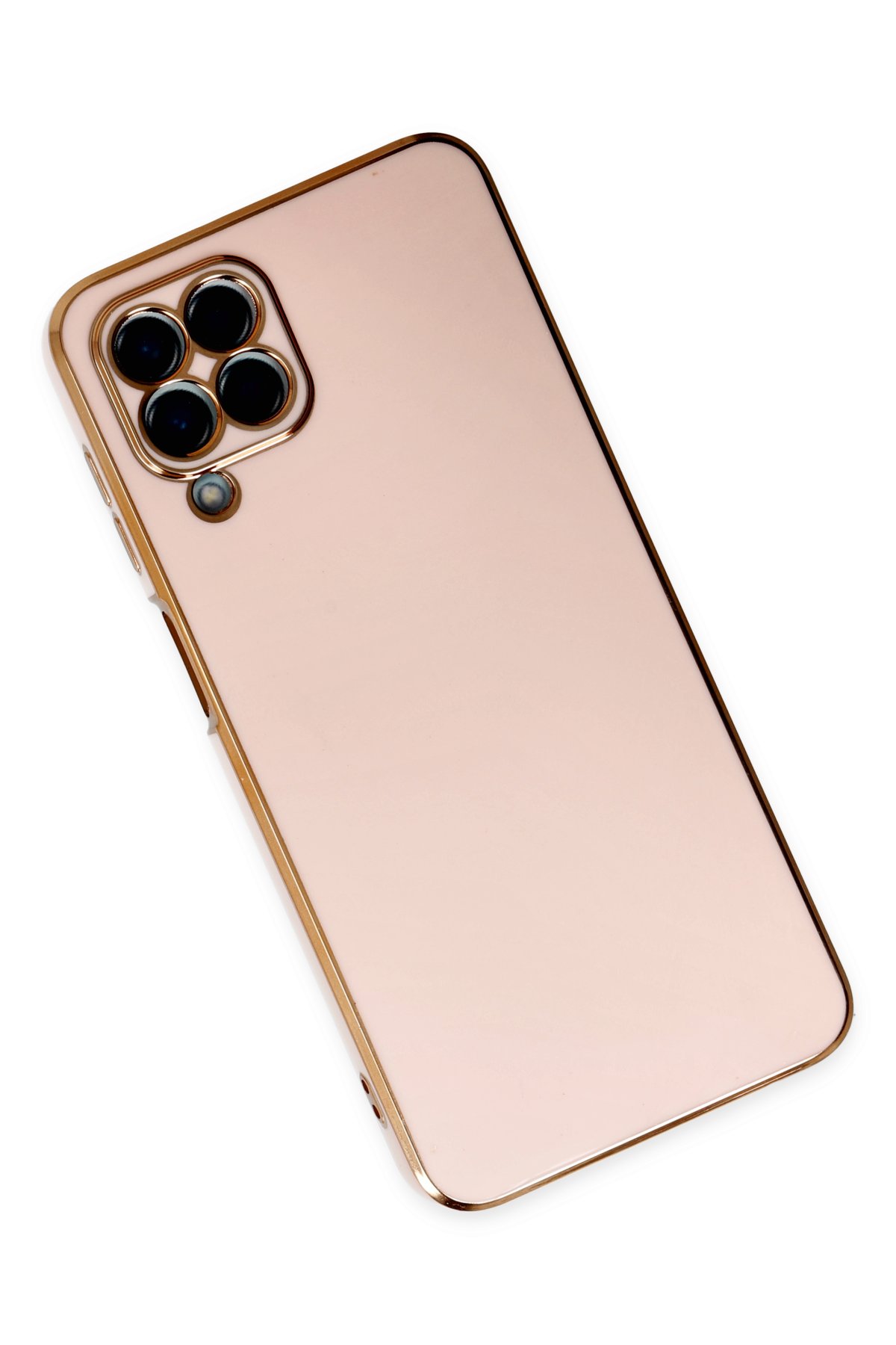 Newface Samsung Galaxy M33 Kılıf Loop Deri Silikon - Siyah