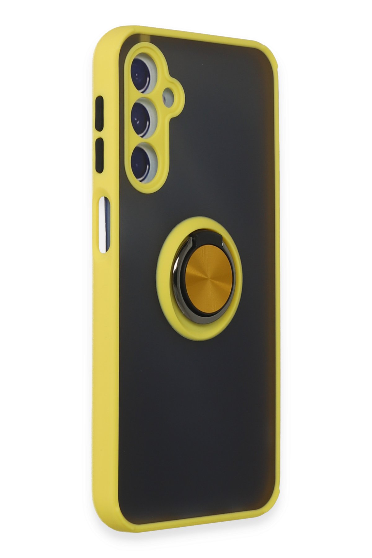 Newface Samsung Galaxy M34 5G Kılıf Zuma Kartvizitli Yüzüklü Silikon - Lila